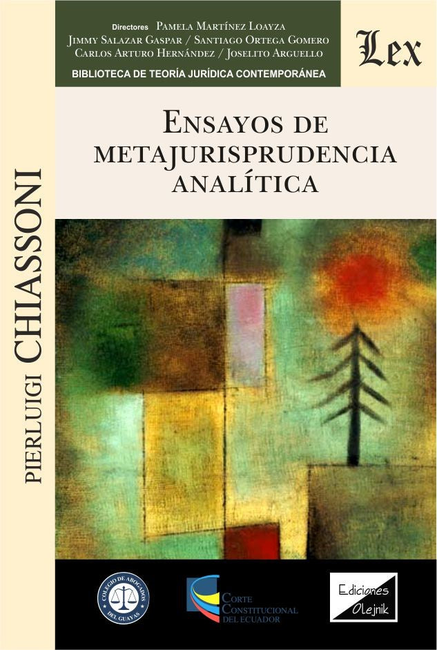Ensayos de metajurisprudencia analítica