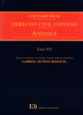 Explicaciones de derecho civil chileno y comparado. Apéndice. Evolución histórica del divorcio y del sistema de filiación