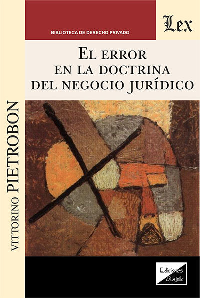 Error en la Doctrina del Negocio Jurídico