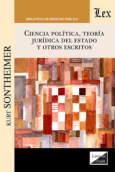 Ciencia Política, Teoría Juridica del Estado