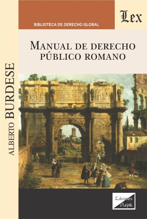 Manual de Derecho Público Romano
