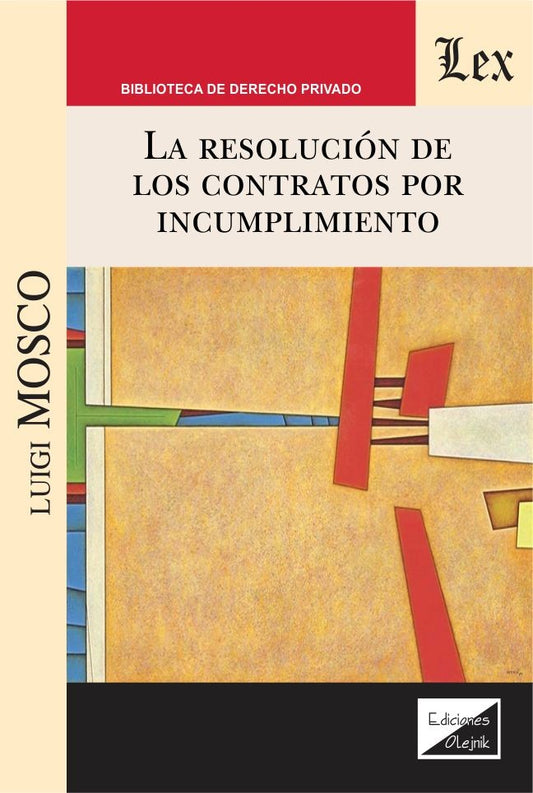 Resolución de los Contratos Por Incumplimiento