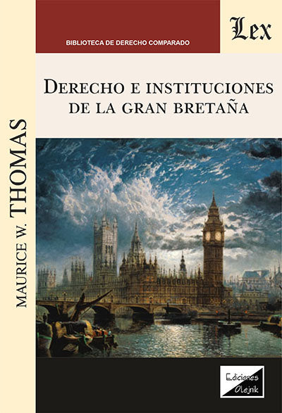 Derecho de Insttuciones de la Gran Bretaña