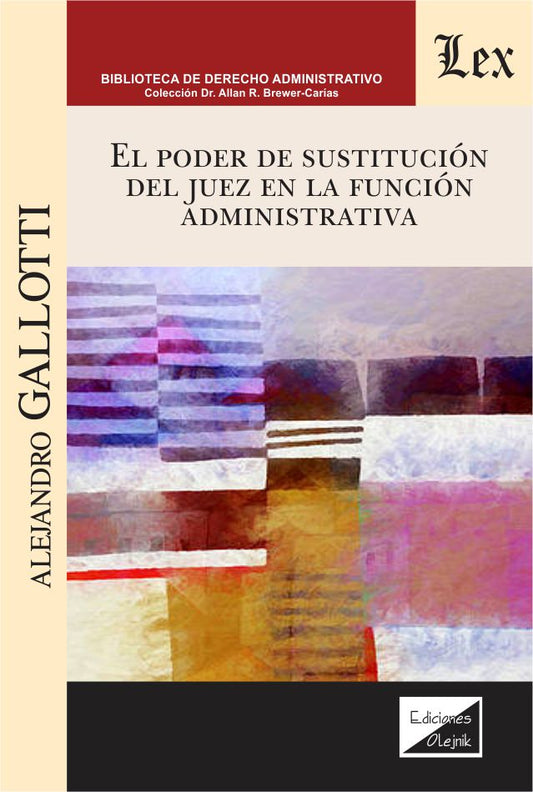 Poder de Sustitución del Juez en la Función Administrativa