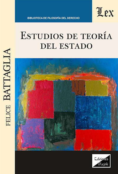 Estudios de Teoría del Estado