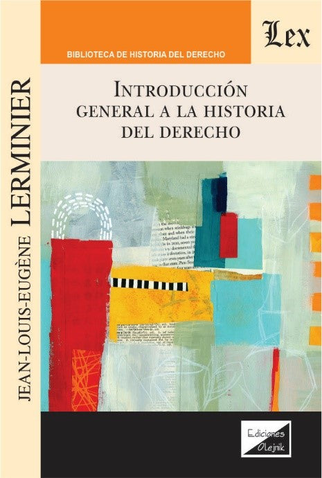 Introducción General a la Historia del Derecho