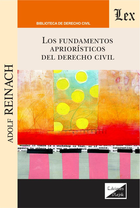Fundamentos Aprioristicos del Derecho Civil