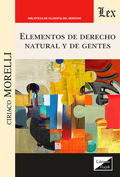 Elementos de Derecho Natural y de Gentes