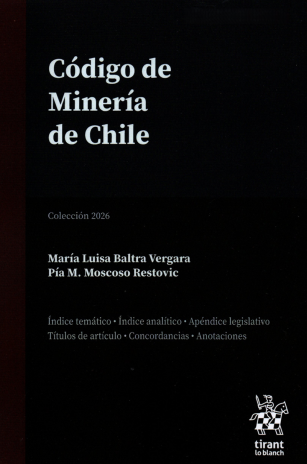 Código de Minería 2026. Edición profesional Tirant Lo Blanch