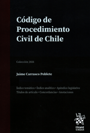 Código de Procedimiento Civil. Edición profesional. Tirant Lo Blanch