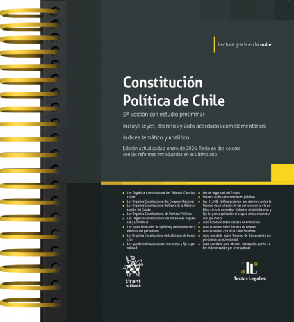 Constitución Política de Chile 2026. Tirant Lo Blanch