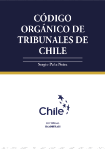 Código Orgánico de Tribunales 2026. Hammurabi