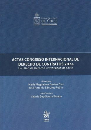 Actas Congreso Internacional de Derecho de Contratos 2024