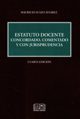 Estatuto docente concordado, comentado y con jurisprudencia