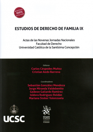 ESTUDIOS DE DERECHO DE FAMILIA IX - ACTAS DE LAS NOVENAS JORNADAS NACIONALES